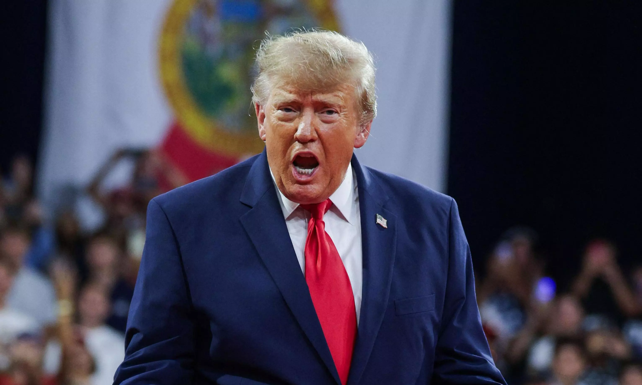 Trump claims France is 'burning down' over  immigration policies