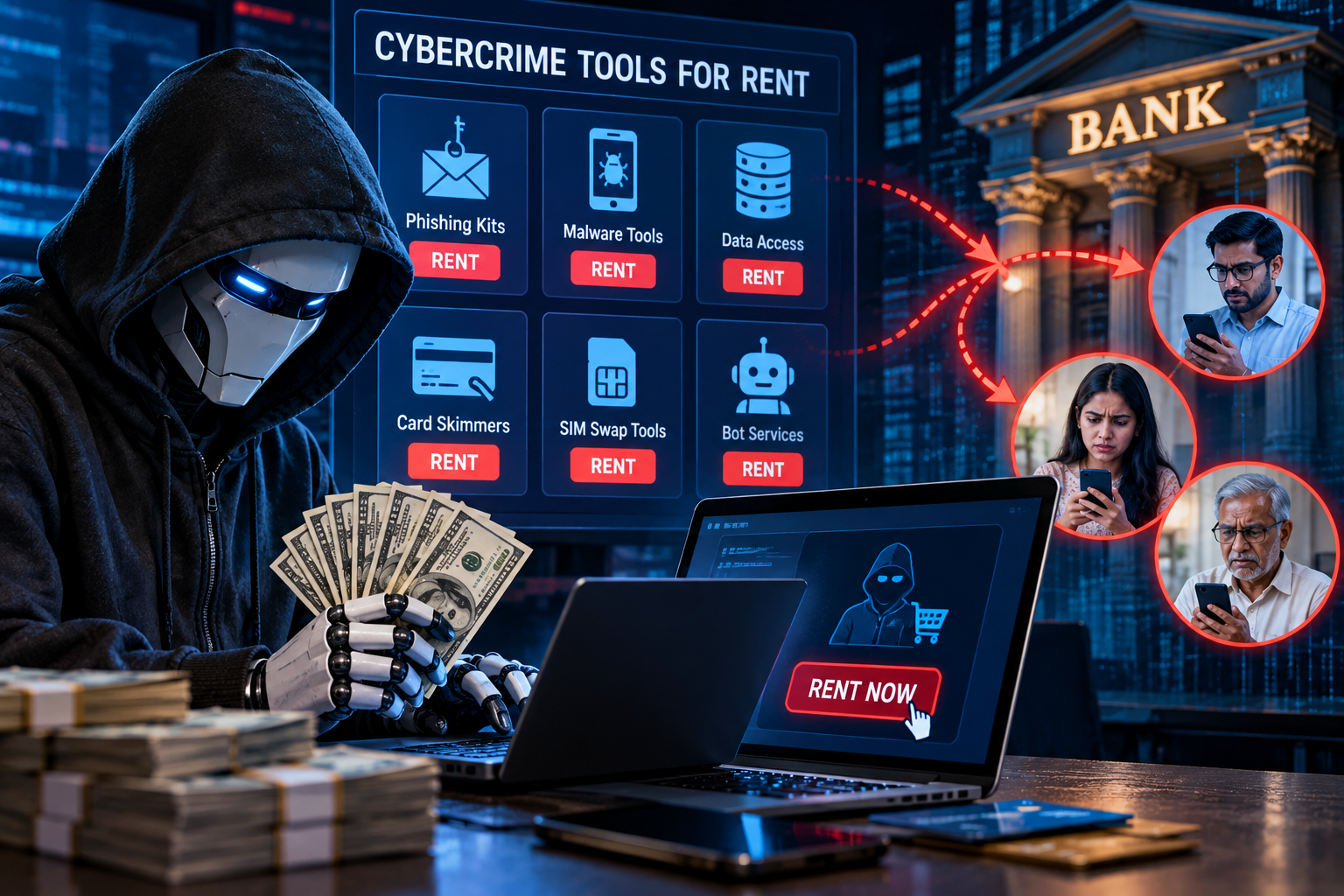 Mr Robot renting out tech tools to target banking customers