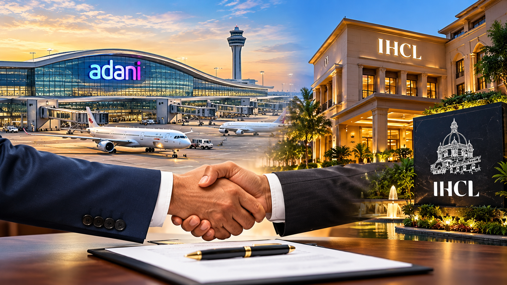 Adani Airports, IHCL sign deal for eight hotels