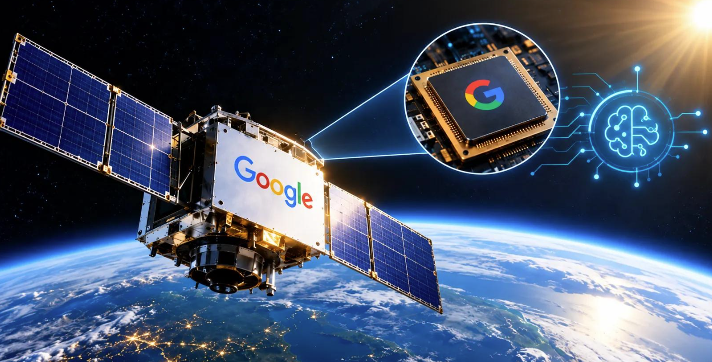 Google’s project suncatcher gets first AI response from space