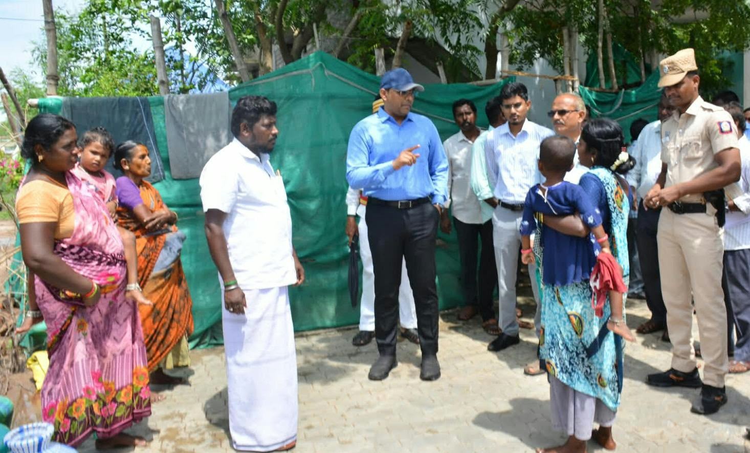 Collector inspects monsoon preparedness in Nagapattinam