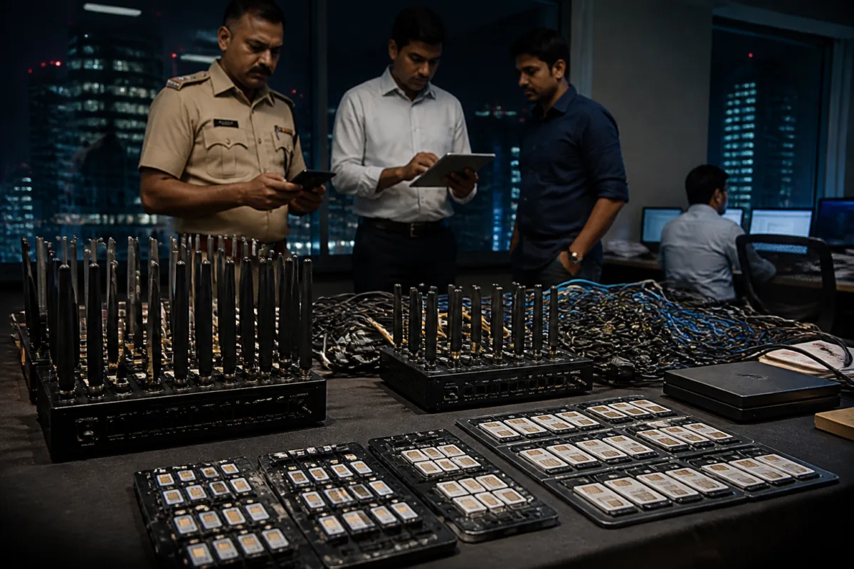 சட்டவிரோத சிம் பாக்ஸ் நெட்வொர்க்: 2 பேர் கைது
