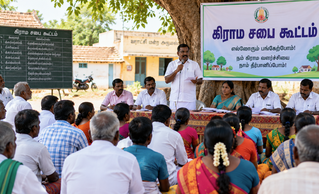 நவம்பர் 1-ல் தமிழகம் முழுவதும்  கிராமசபைக் கூட்டம்