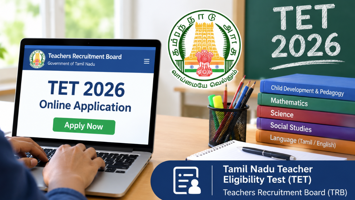 டெட் தேர்வுக்கு இன்று முதல் ஆன்லைனில் விண்ணப்பிக்கலாம் - ஆசிரியர் தேர்வு வாரியம்