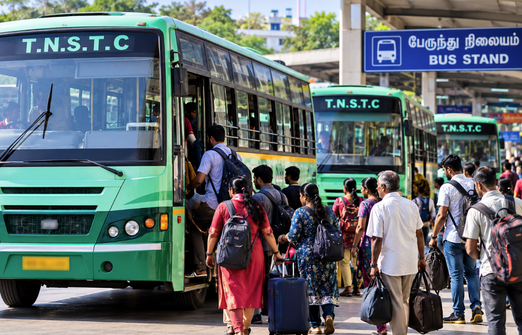 வார விடுமுறைக்கு சிறப்பு  அரசு பேருந்துகள் இயக்கம்