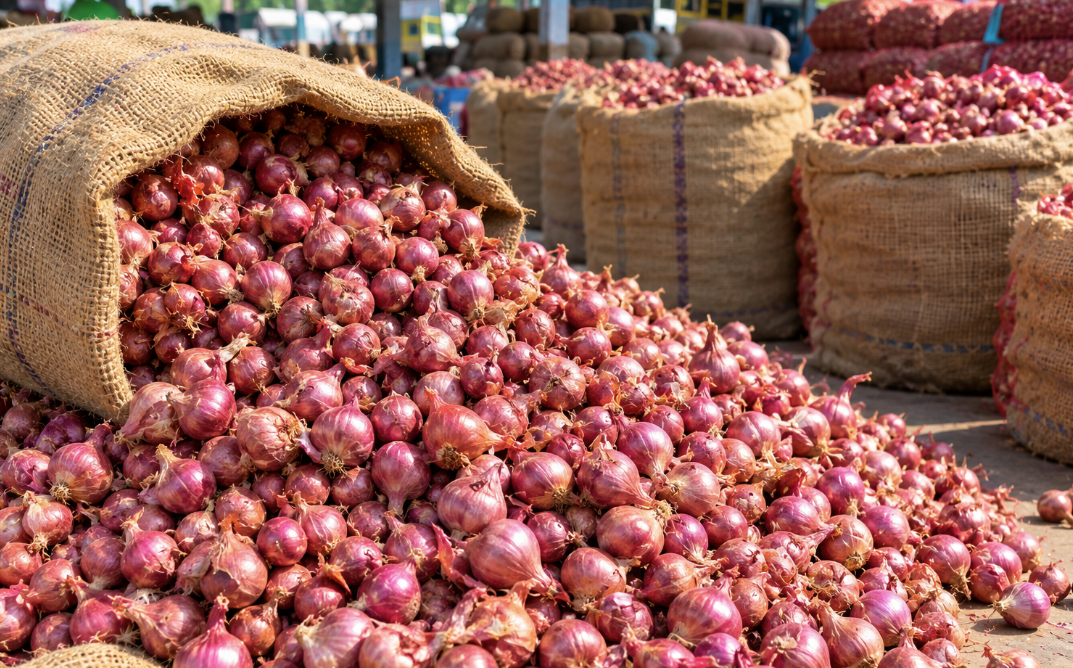 பெரம்பலூர்: 7.40 டன் சின்ன வெங்காயம் ரூ.4.40 லட்சத்துக்கு ஏலம்