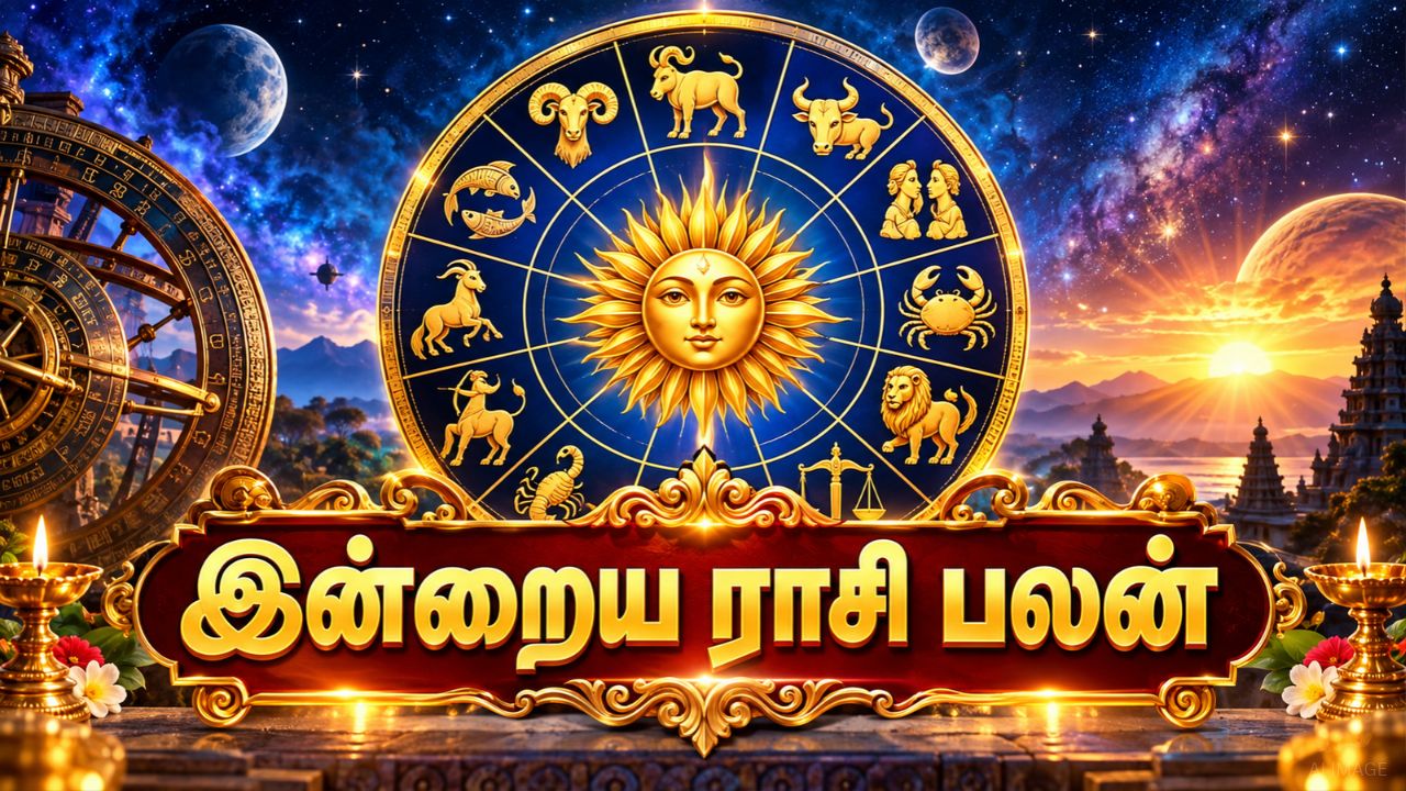 இன்றைய நாள் உங்களுக்கு எப்படி இருக்கும்? 12 ராசிகளுக்கான பலன்கள் !