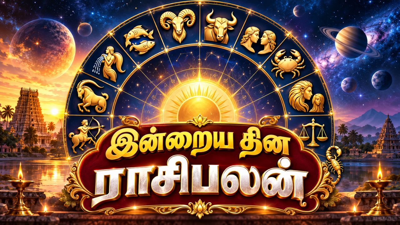 இன்றைய ராசிபலன் : இன்று யாருக்கு பணவரவு? யாருக்கு கவனம் தேவை?