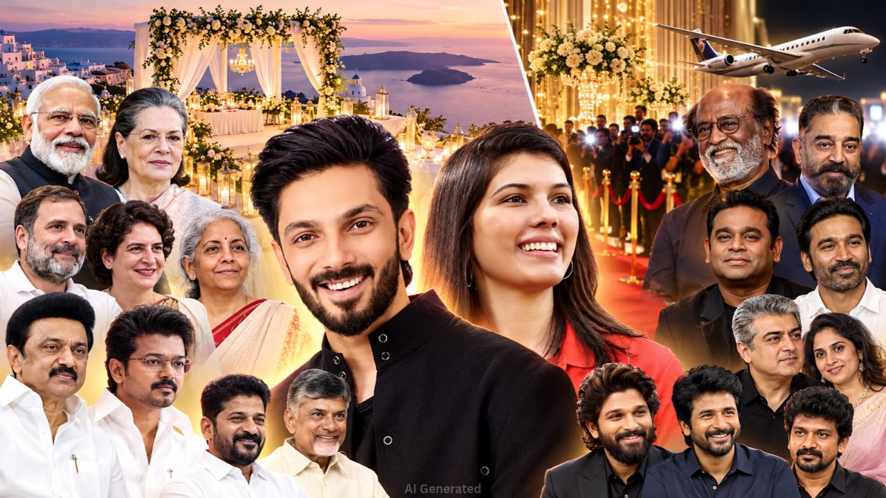 அனிருத்- காவ்யா மாறன் திருமணம்: RECEPTION-ல் பங்கேற்கும் VIP-க்கள் லிஸ்ட் ரெடி! அனிருத்- காவ்யா மாறன் திருமணம்: RECEPTION-ல் பங்கேற்கும் VIP-க்கள் லிஸ்ட் ரெடி!