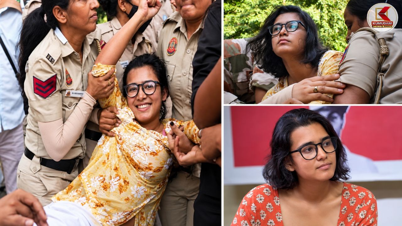 அதிகாரத்துக்கு எதிராகத் துணிச்சல் குரல்...மாணவர் அரசியலில் நேஹா போராவின் பயணம்!