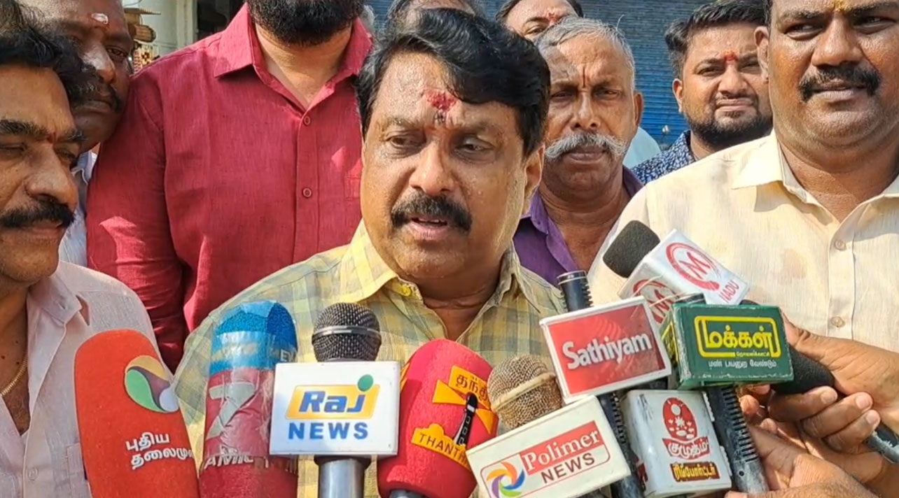  வரும் தேர்தலில் திமுக ஆட்சி அகற்றப்படும்–நயினார் நாகேந்திரன்