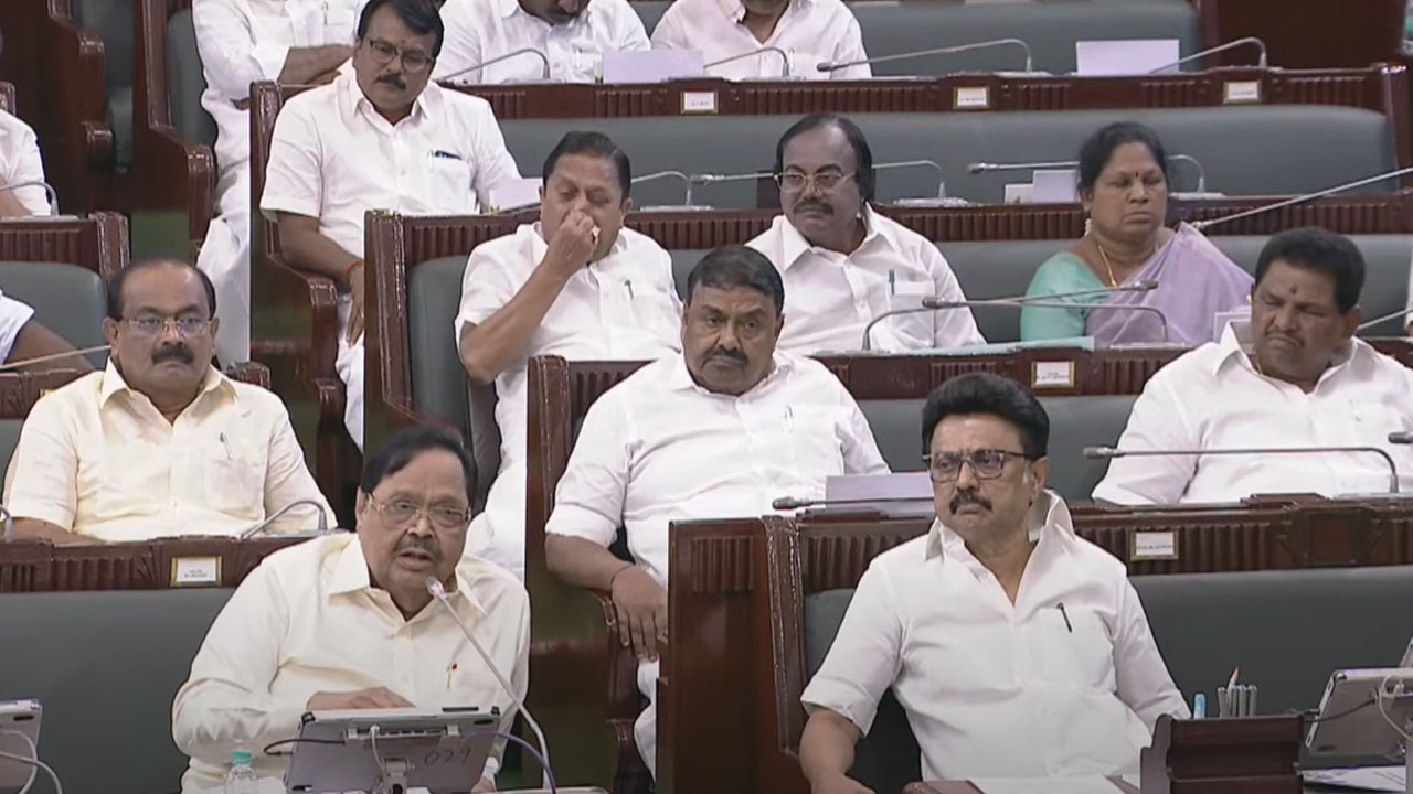 கருணாநிதி சொன்னதை பேரவையில் நினைவுகூர்ந்த அமைச்சர் துரைமுருகன்...உற்று கவனித்த முதலமைச்சர்