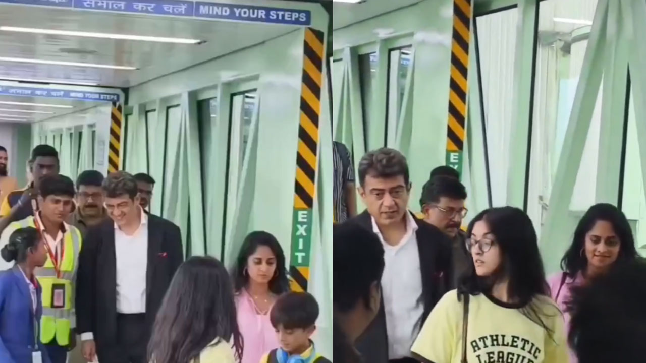  டெல்லியில் குடியரசுத்தலைவரை சந்திக்க சென்ற அஜித்...காரணம் தெரியுமா?