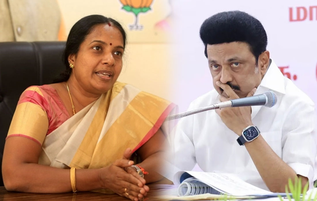 திமுக தான் தமிழுக்கும், தமிழர்களுக்கு எதிரான கட்சி- வானதி சீனிவாசன் காட்டம் 
