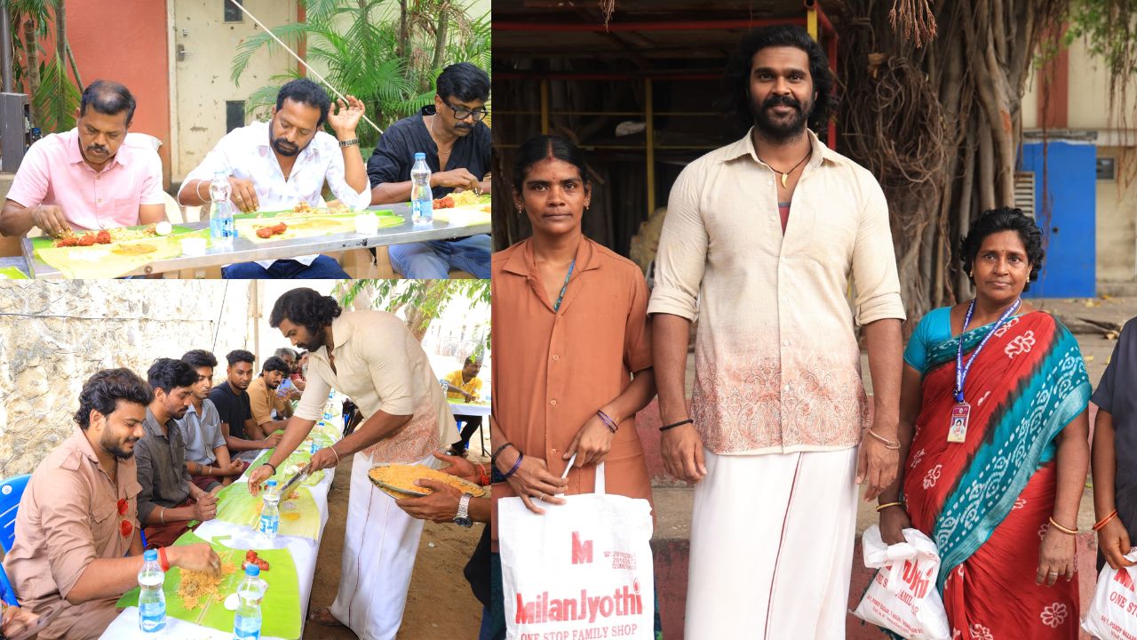 அவுங்க அப்பா கேப்டன் மாதிரியே.. படக்குழுவினரின் மனதை கவர்ந்த சண்முகபாண்டியன் 