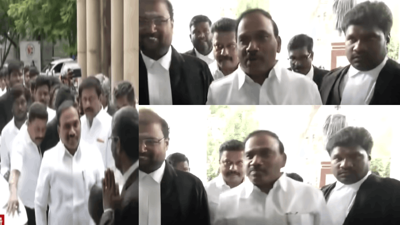 சொத்து குவிப்பு வழக்கு: திமுக MP ஆ.ராசா நீதிமன்றத்தில் ஆஜர்!