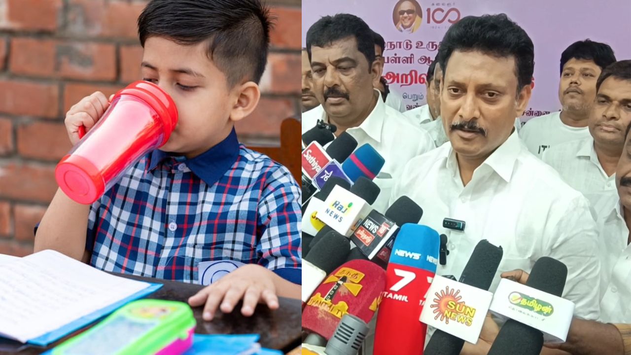 விரைவில் அரசுப் பள்ளிகளில் வாட்டர் பெல் திட்டம்: அமைச்சர் பேட்டி