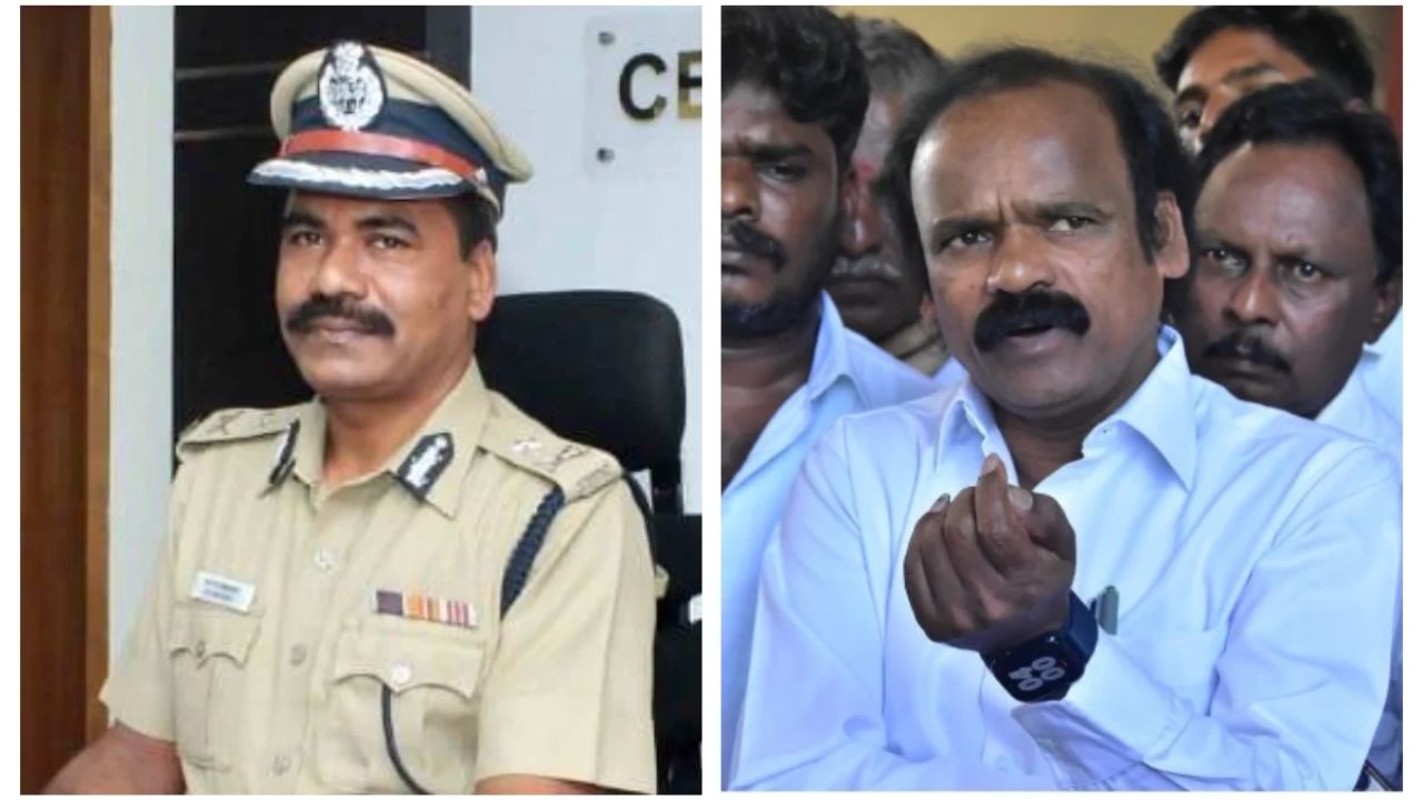 கடத்தலுக்கு போலீஸ் வாகனத்தை கொடுத்த விவகாரம்.. ஏடிஜிபி ஜெய்ராமிடம் 4 மணி நேரம் விசாரணை