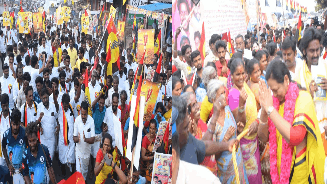 சட்டமன்ற தேர்தல் 2026: ‘உள்ளம் தேடி இல்லம் நாடி’ சுற்றுப்பயணம் தொடங்கிய பிரேமலதா விஜயகாந்த்!