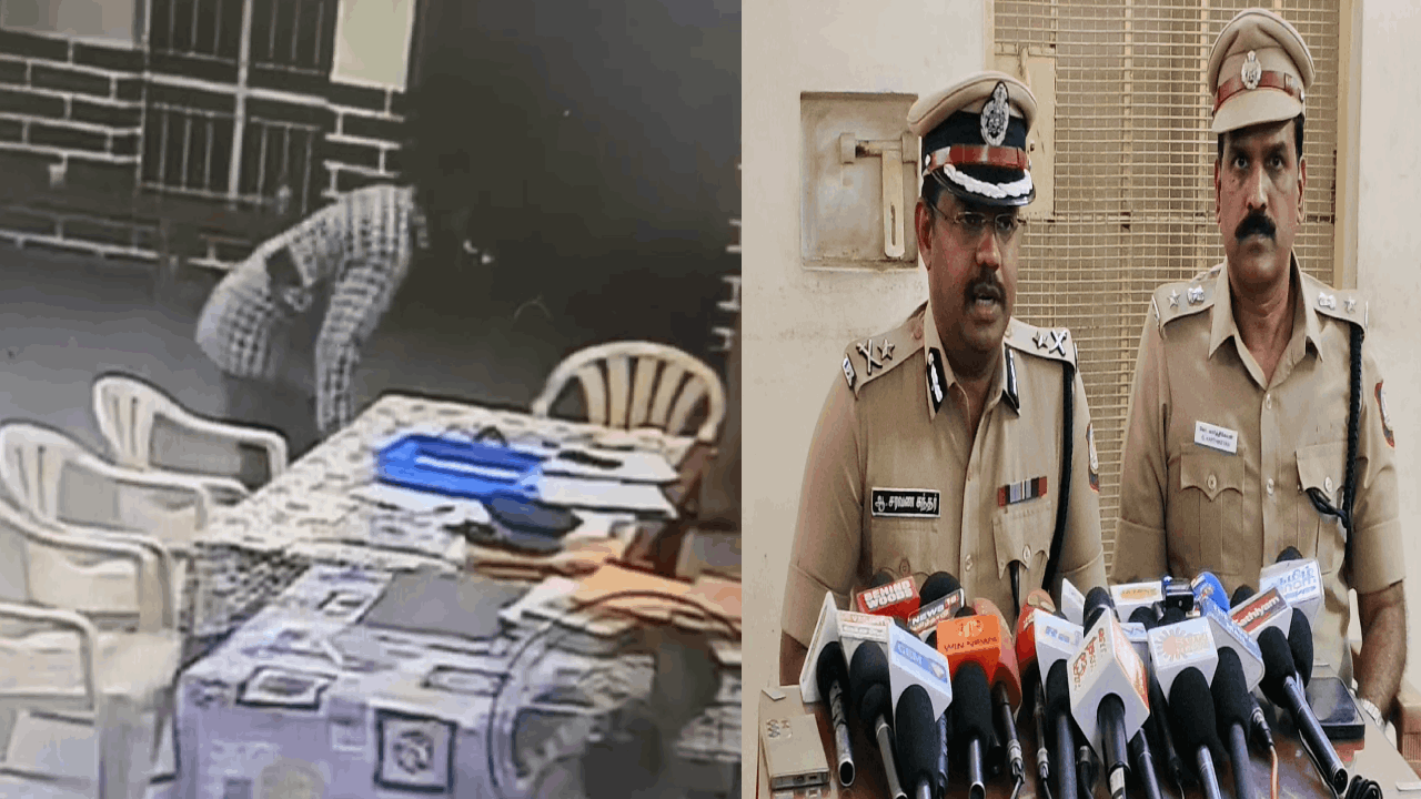 கோவையில் காவல் நிலையத்தில் தற்கொலை: சிசிடிவி காட்சிகள் வெளியீடு!