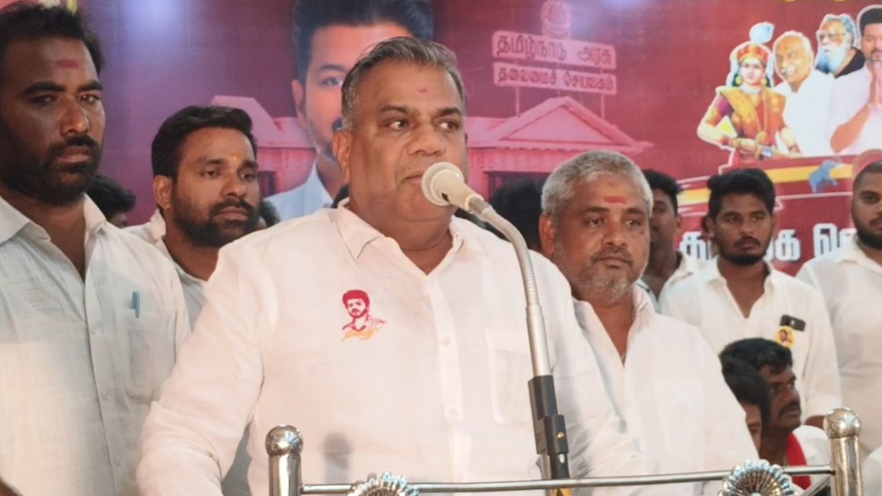 திண்டுக்கல் மாவட்டத்திலுள்ள 7 தொகுதிகளிலும் தவெக வெல்லும்.. புஸ்ஸி ஆனந்த் சூளுரை