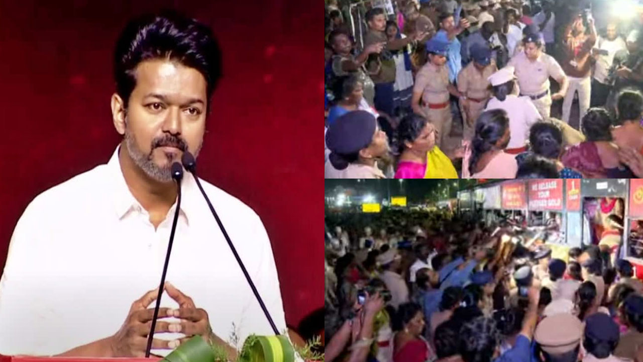 தூய்மைப் பணியாளர்கள் என்ன தேச விரோதிகளா? –திமுக அரசுக்கு விஜய் கேள்வி