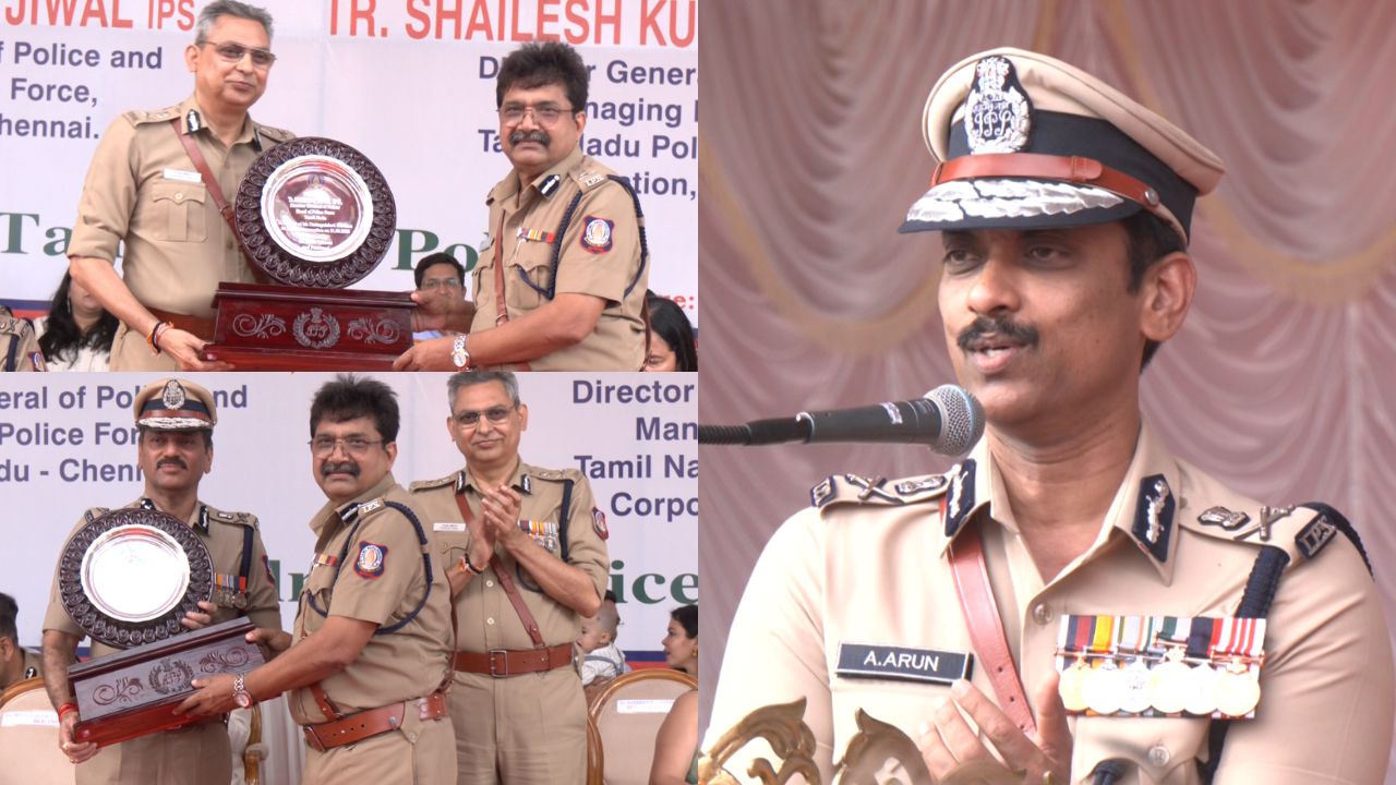 டிஜிபிக்கள் சங்கர் ஜிவால், சைலேஷ் குமார் யாதவுக்கு பிரியாவிடை.. ஓய்வு வயதை மாற்ற வேண்டும்- ஆணையர் அருண்