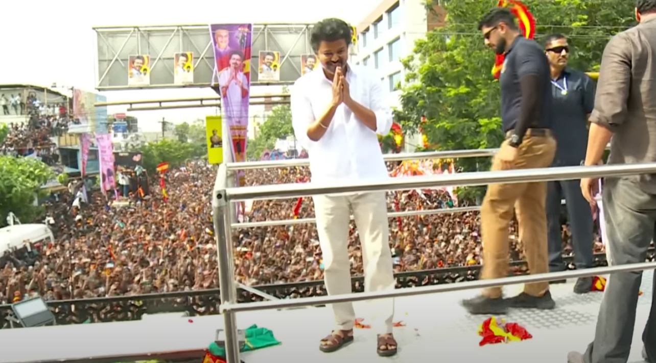 நாகை, திருவாரூரில் விஜய் இன்று பரப்புரை- உற்சாக வரவேற்பளிக்க தவெகவினர் ஏற்பாடு