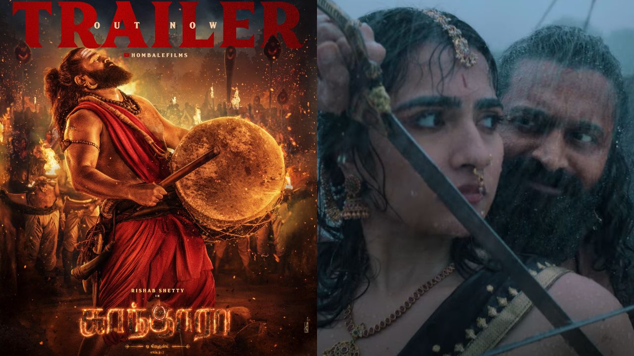 ரிஷப் ஷெட்டியின் 'காந்தாரா சாப்டர் 1' ட்ரெய்லர் வெளியானது!