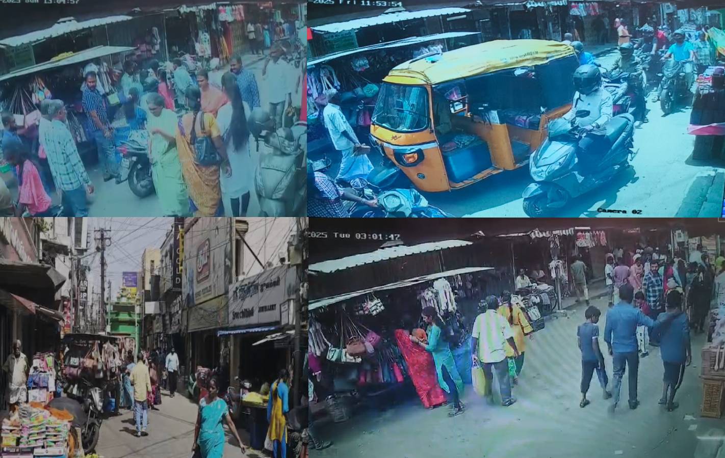 கோவைப் பெரிய கடை வீதியில் நடுரோட்டில் தள்ளுவண்டி கடை: போக்குவரத்து நெரிசலால் வாகன ஓட்டிகள் அவதி!