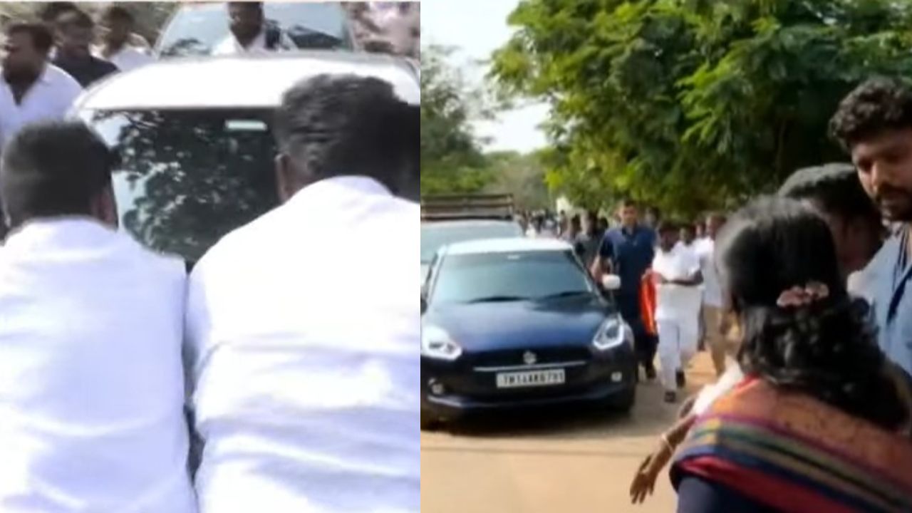 பனையூர் தவெக அலுவலகத்தில் பதற்றம்: விஜய் கார் முற்றுகை!