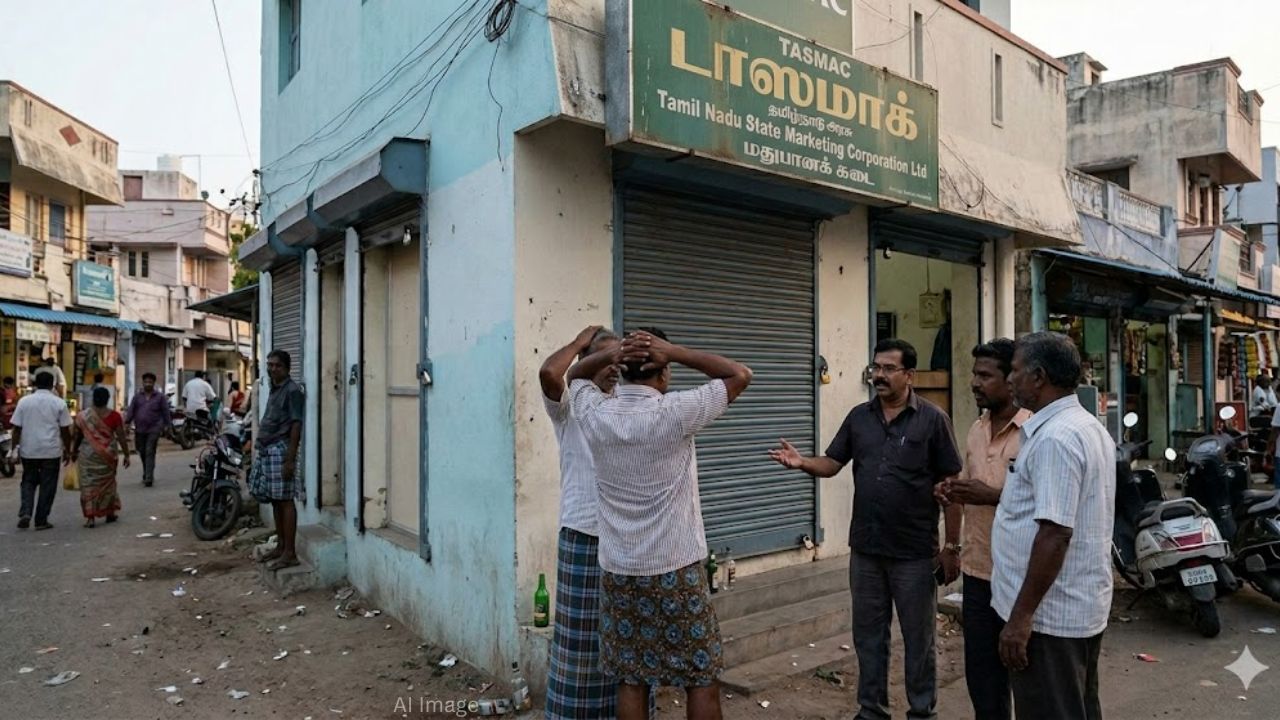 மது பிரியர்களுக்கு ஷாக் நியூஸ்: 4 நாட்களுக்கு டாஸ்மாக் கடைகள் மூடல்!