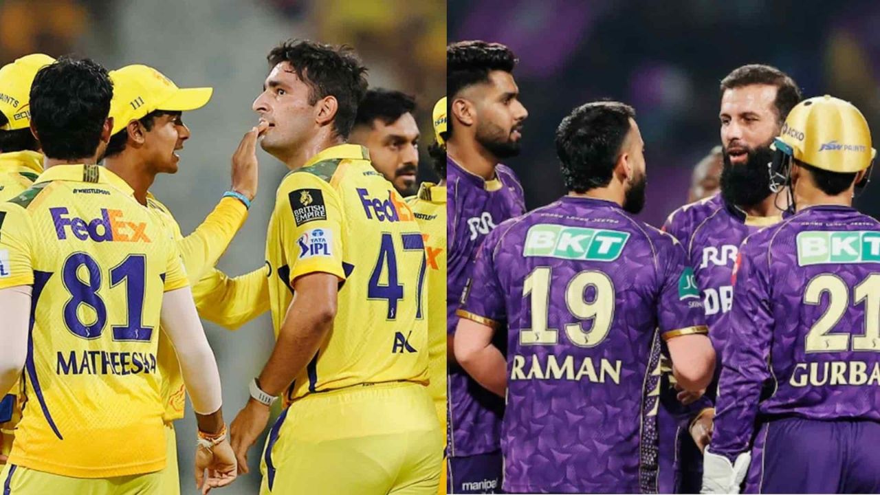 CSK - KKR மோதல்: 2-வது வெற்றியைப் பதிவு செய்யுமா சென்னை?