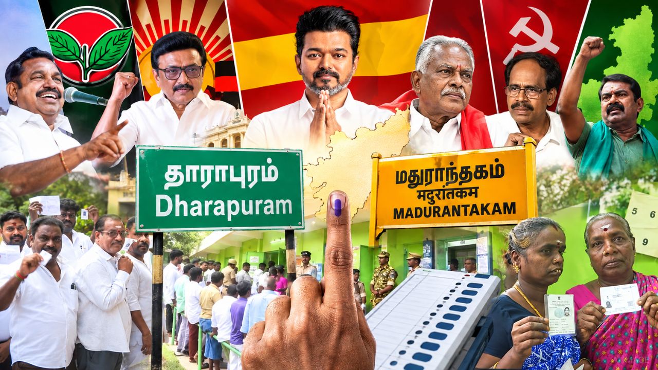 இடைத்தேர்தல் களம் சூடுபிடிப்பு : வாக்குப்பதிவு தொடக்கம் ! மக்கள் தீர்ப்பு யாருக்கு?