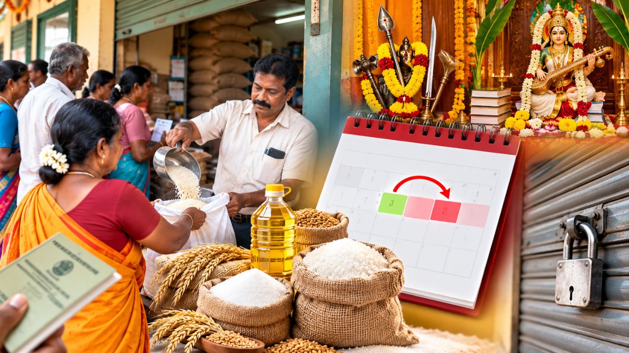 ரேஷன் அட்டைதாரர்களே... இந்த ஞாயிற்றுக்கிழமை கடை ஓபன்ல இருக்கும்..! தமிழக அரசு அதிரடி அறிவிப்பு!