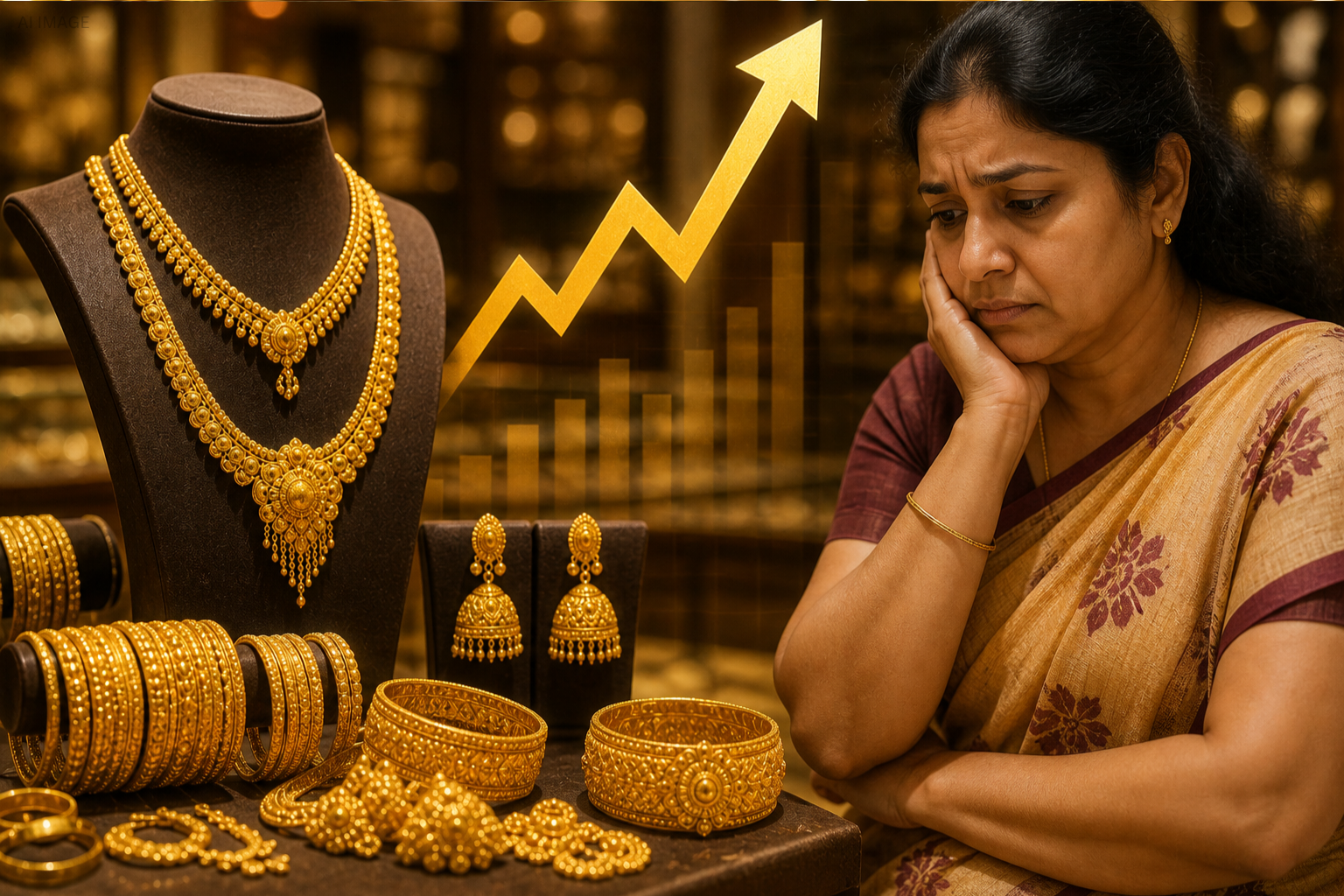 நகை வாடிக்கையாளர்களுக்கு BAD NEWS....தங்கம் விலை எவ்வளவு தெரியுமா?