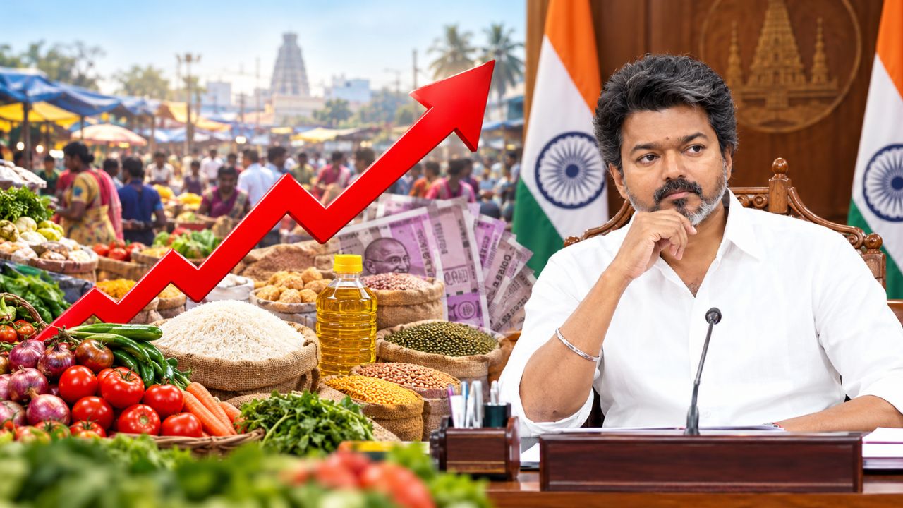 எகிறும் விலைவாசி... தவெக அரசின் எக்கச்சக்கமான வாக்குறுதிகளே காரணம்?